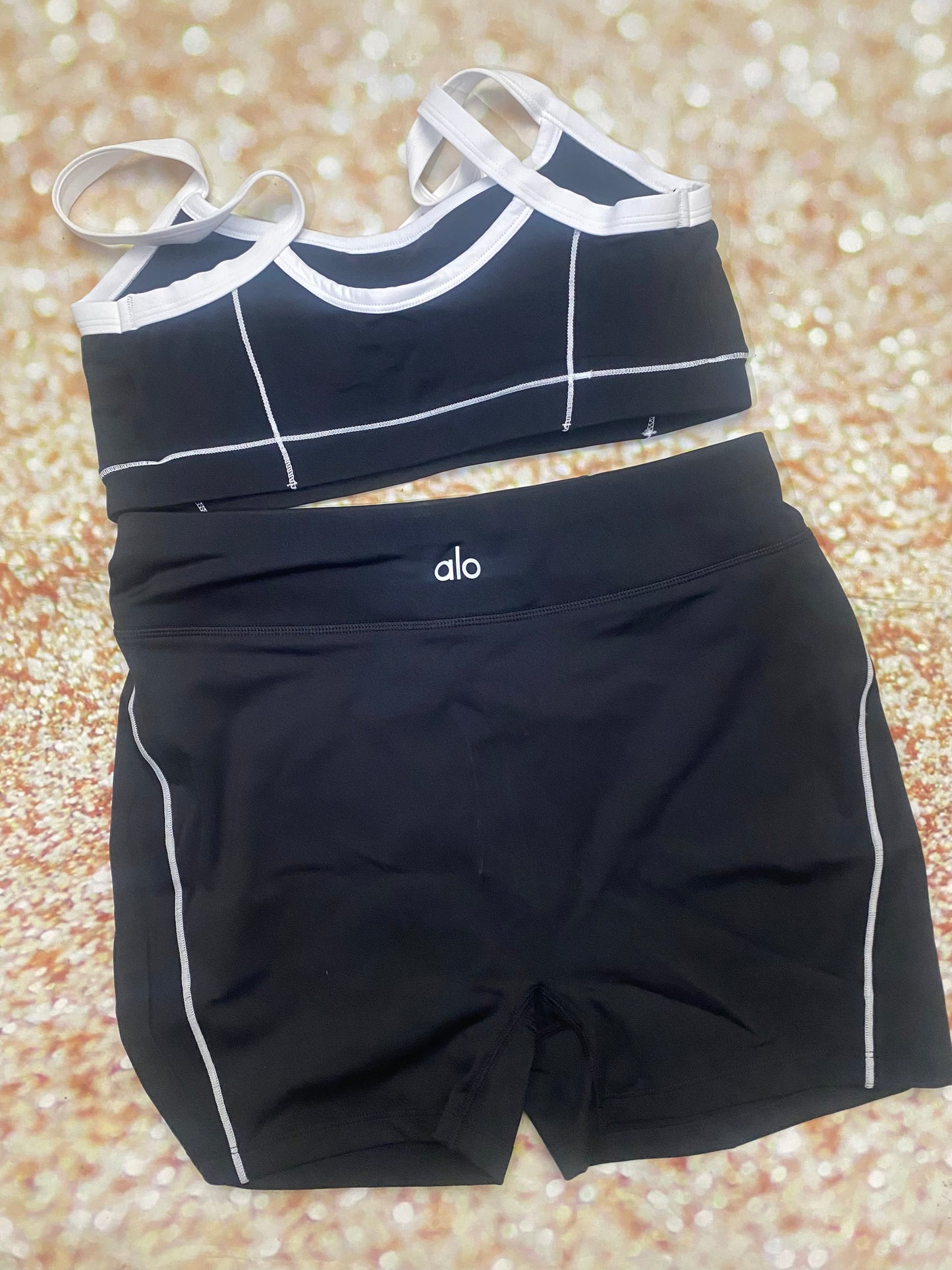 Black Athletic Set Size Adult XL - Fits as Medium