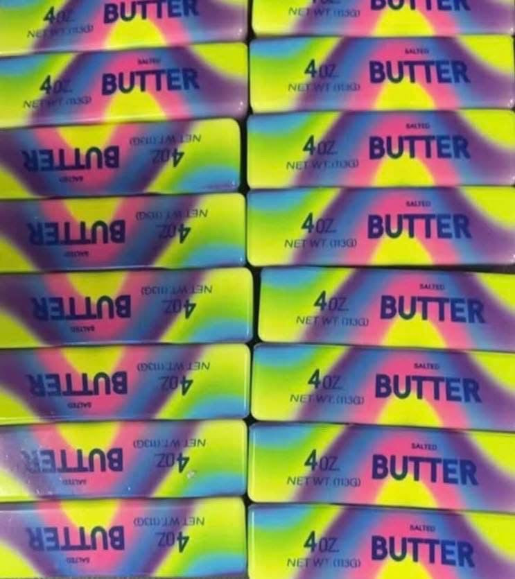 Rainbow Butter Squishy Toy