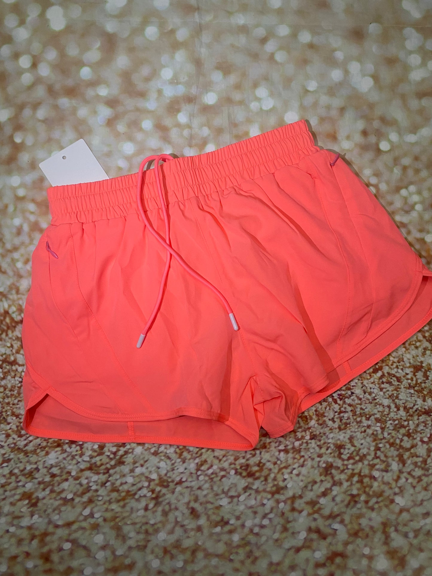 Adult Small Coral Shorts