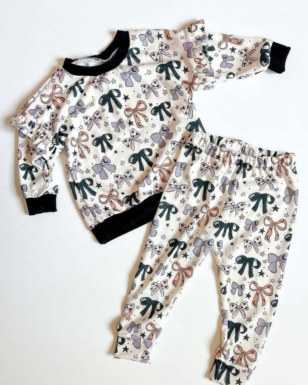Halloween Bow Pajamas