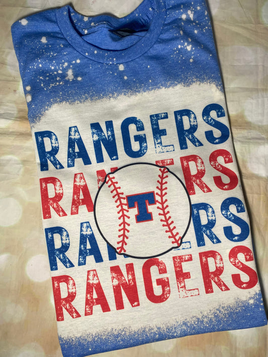 Rangers Bleached Tee