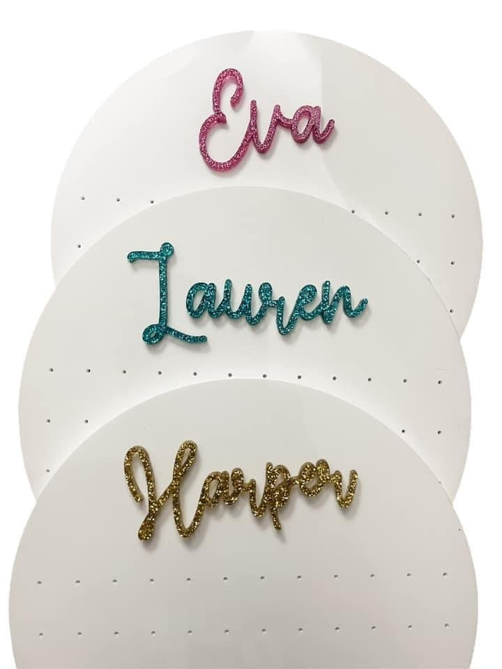 Custom Acrylic Earring Holder