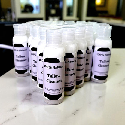 Tallow Cleanser and Lavender Balm Set
