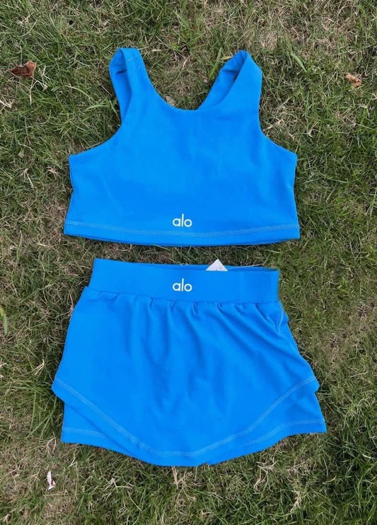 Kids Alo Set - Blue - Size 5/6 T