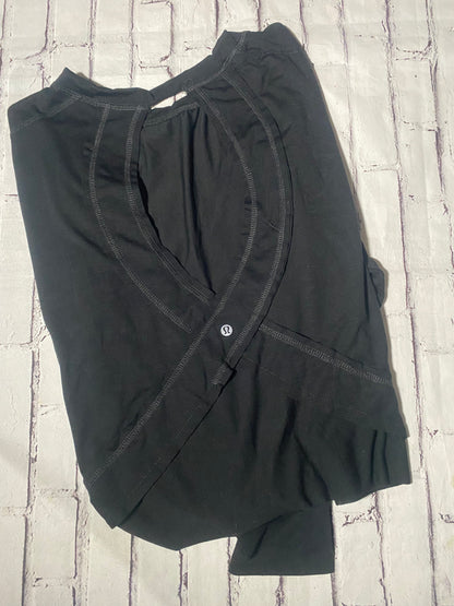 Women Medium - Black 🍋 Long sleeve cropped Top