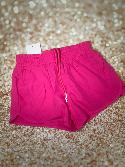 Adult Small Hot Pink Shorts