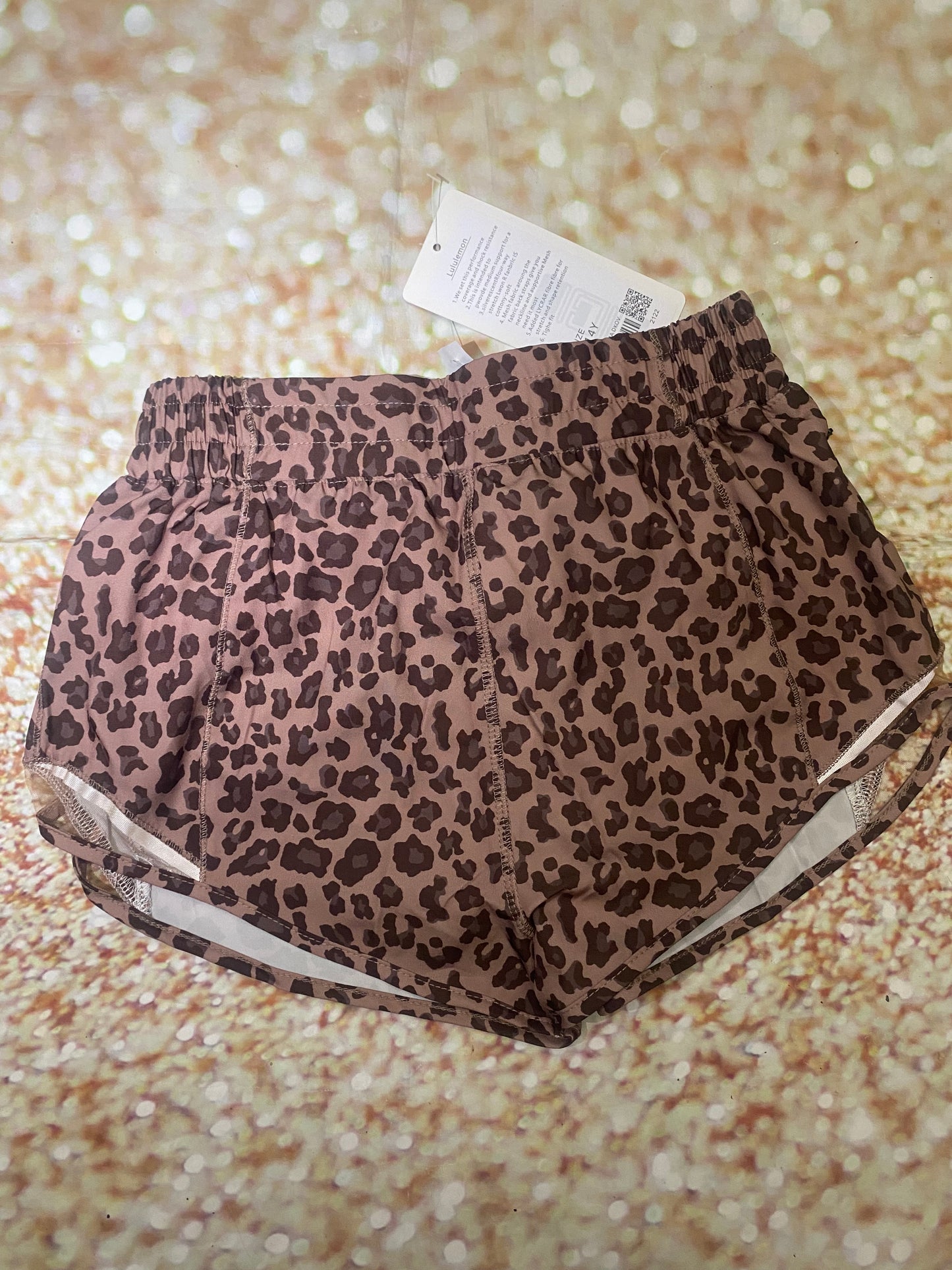 Youth 12/14 Leopard Shorts