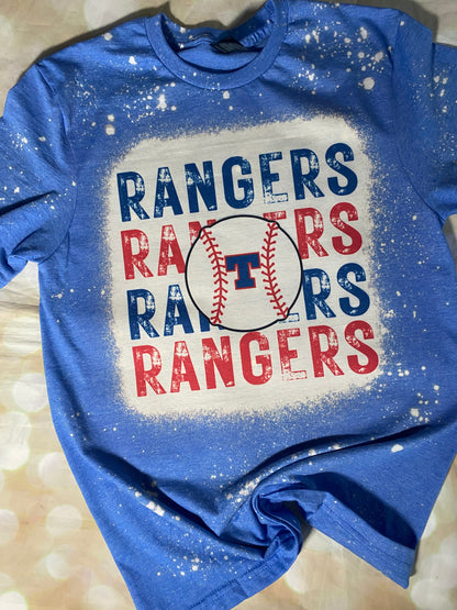 Rangers Bleached Tee