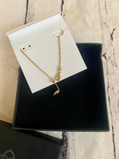 KS Heart Bracelet - Lightest Pink Matte