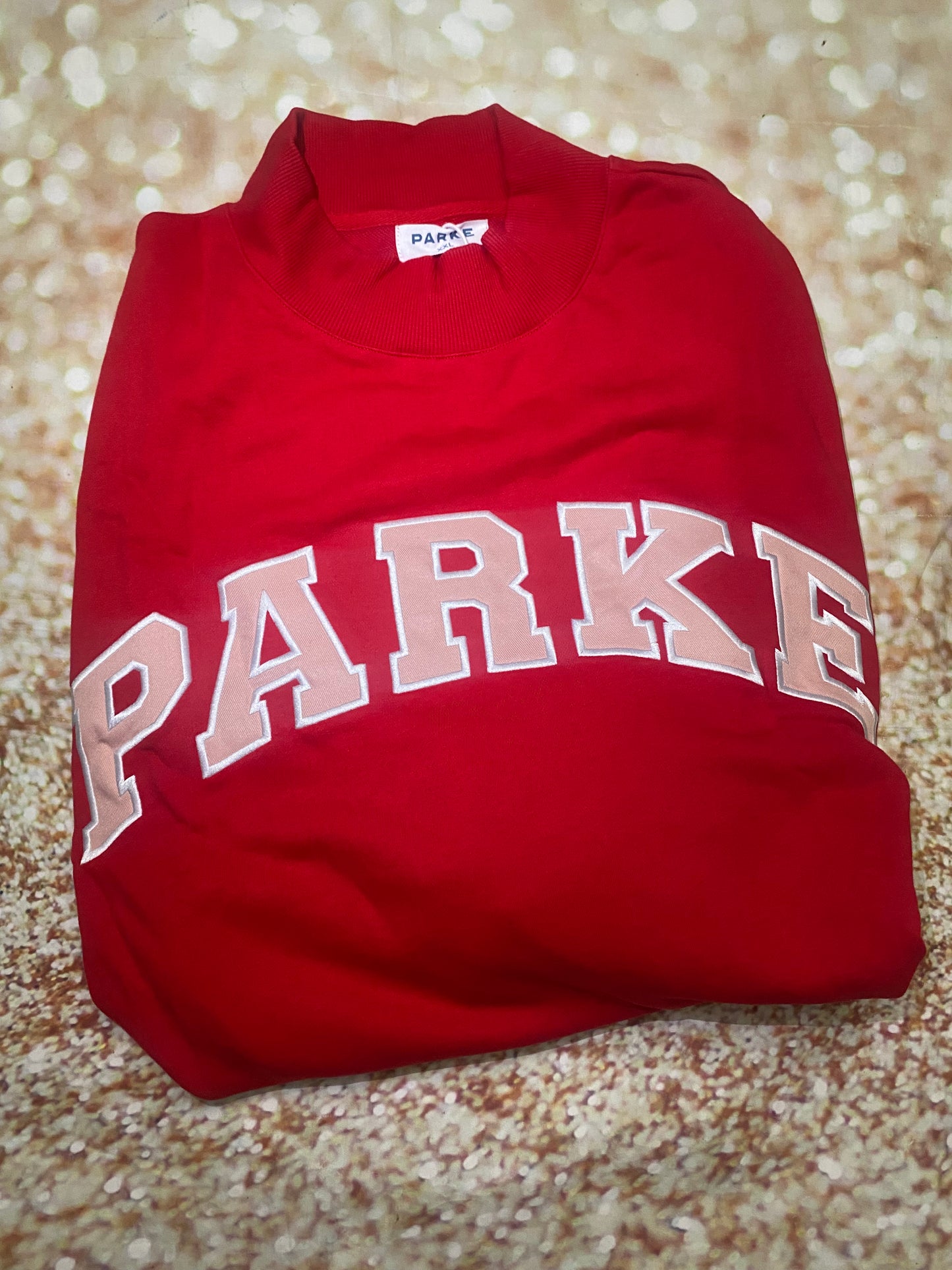 Cotton Parke - Red Size XXL