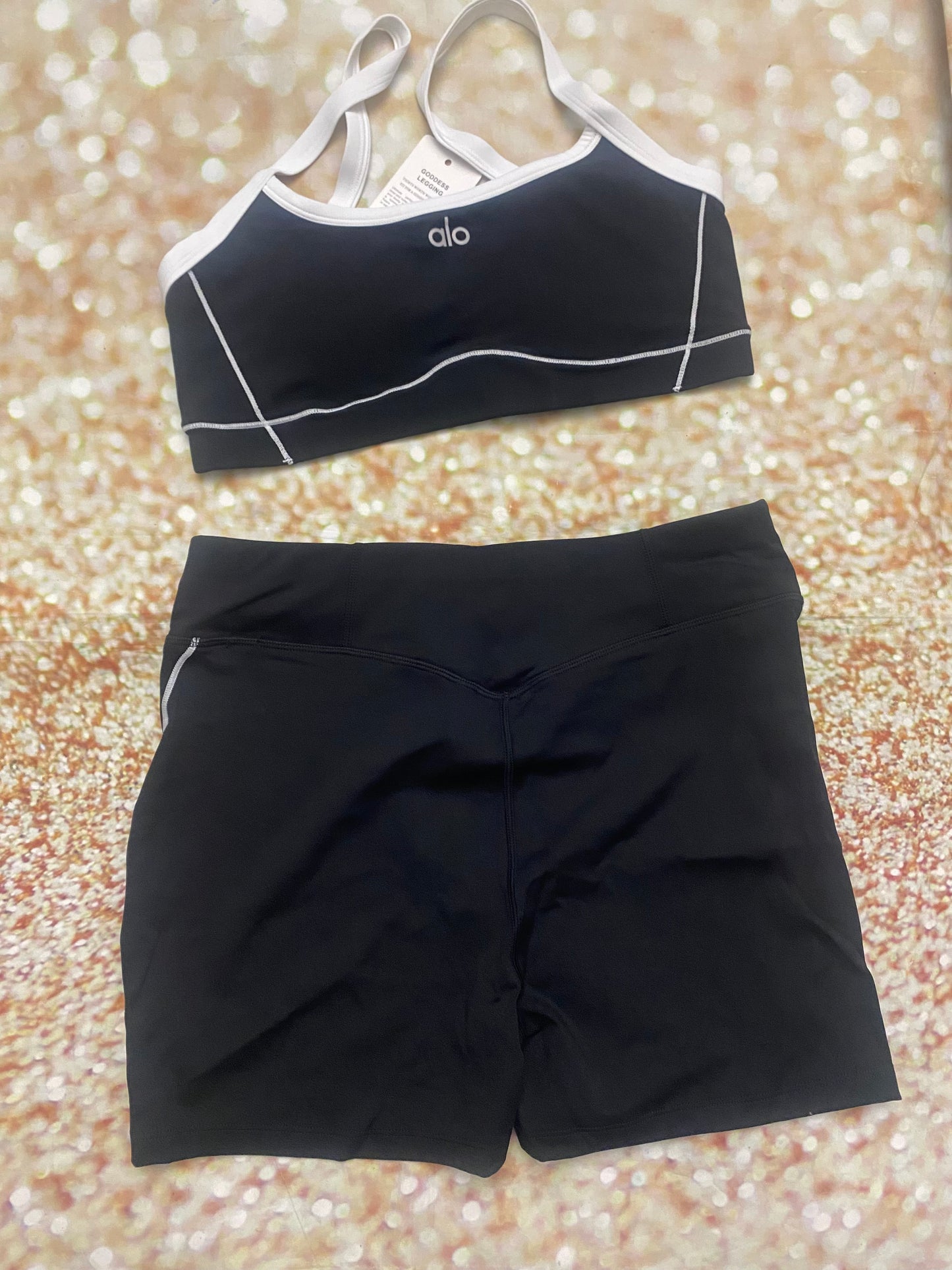 Black Athletic Set Size Adult XL - Fits as Medium