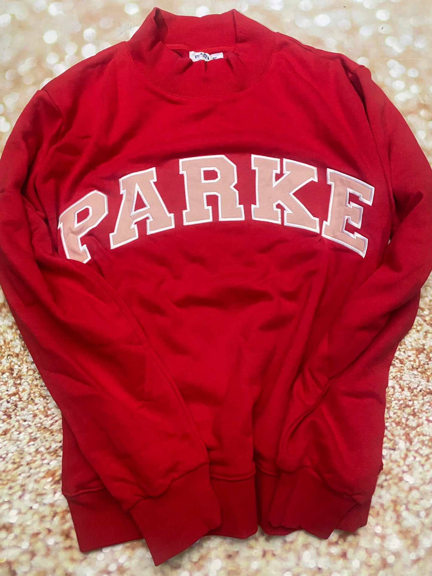 Cotton Parke - Red Size XXL