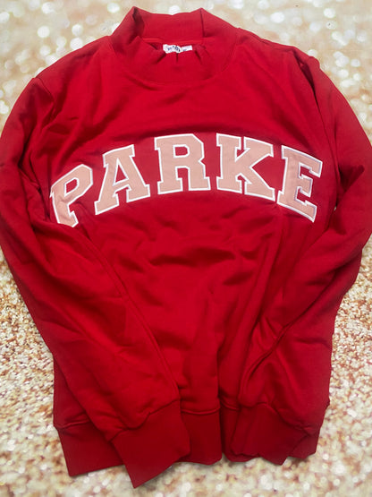 Cotton Parke - Red Size XXL