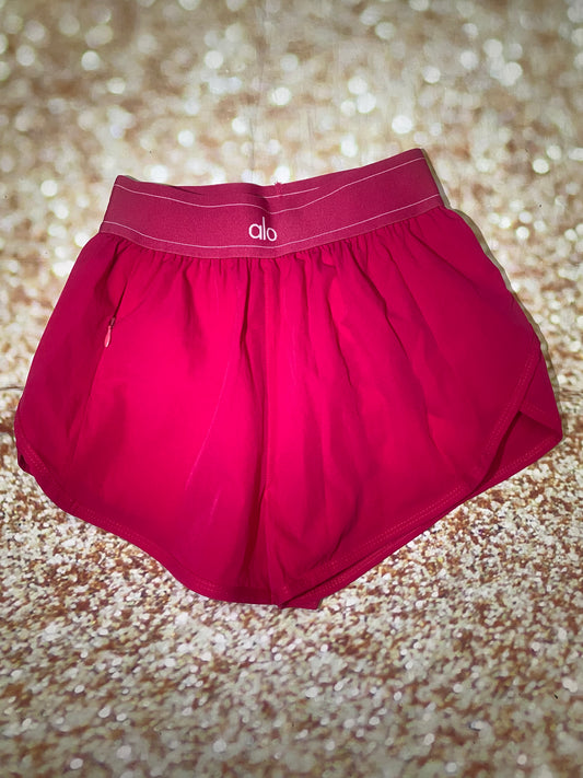 Youth Shorts 8/9 and 10/12 - Hot Pink