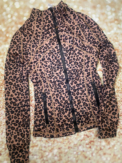 Leopard Align Jacket - Size Adult Medium - Fits S/M