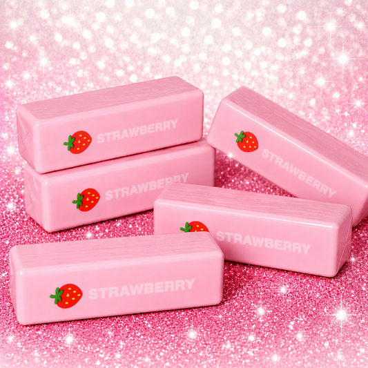 Pink Strawberry Butter Squishy