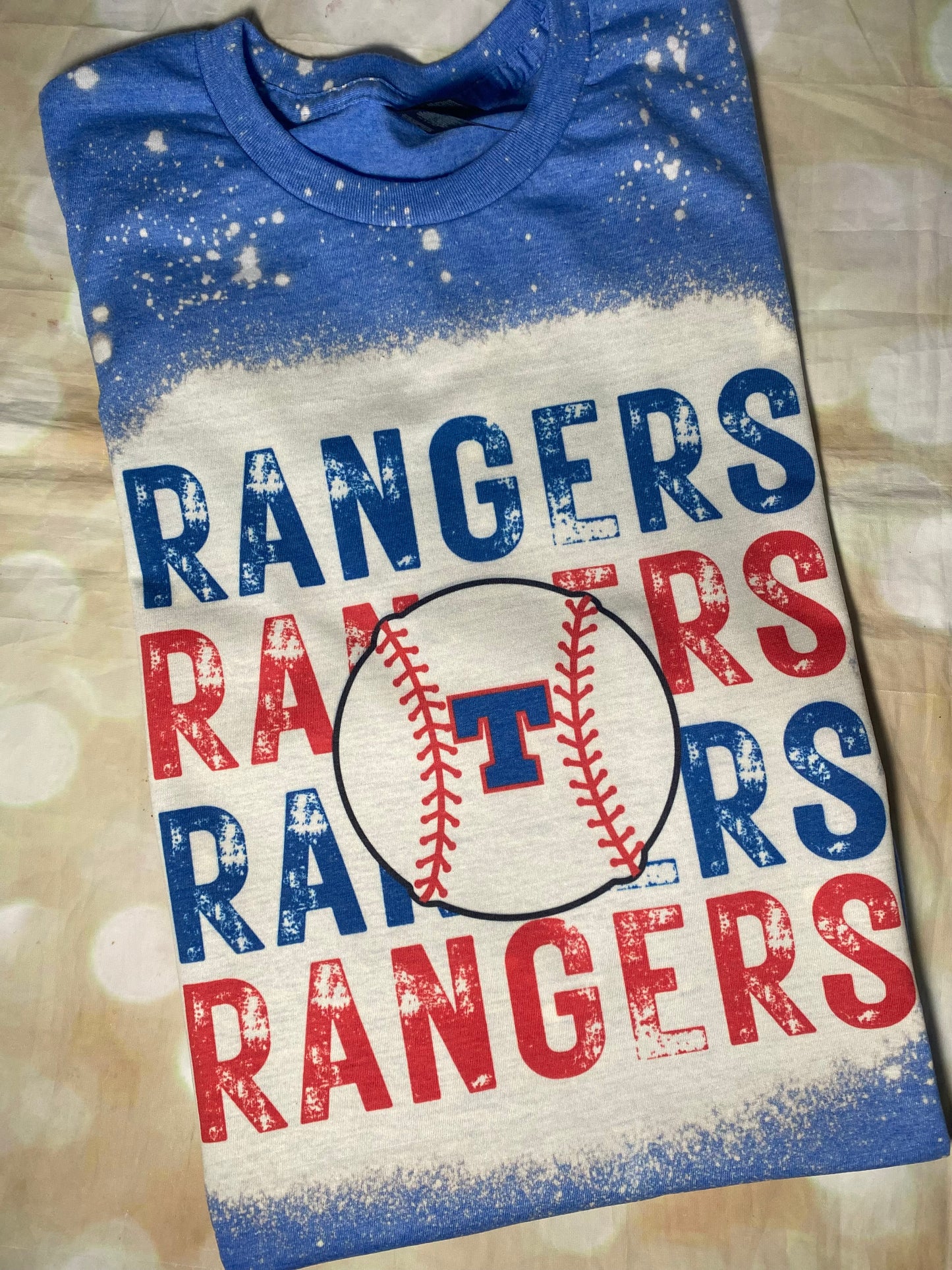 Rangers Bleached Tee