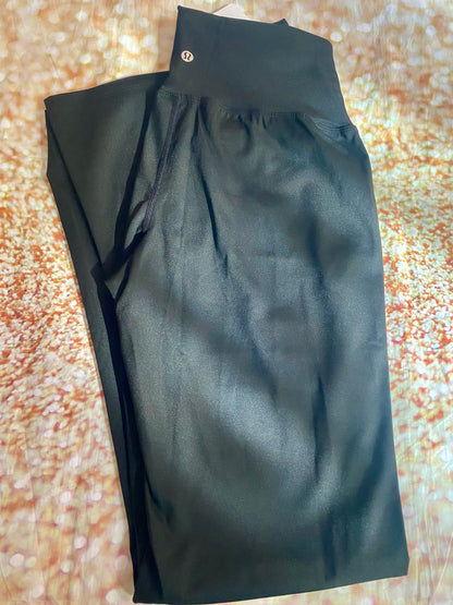 Women XL 🍋 Black Flare Leggings
